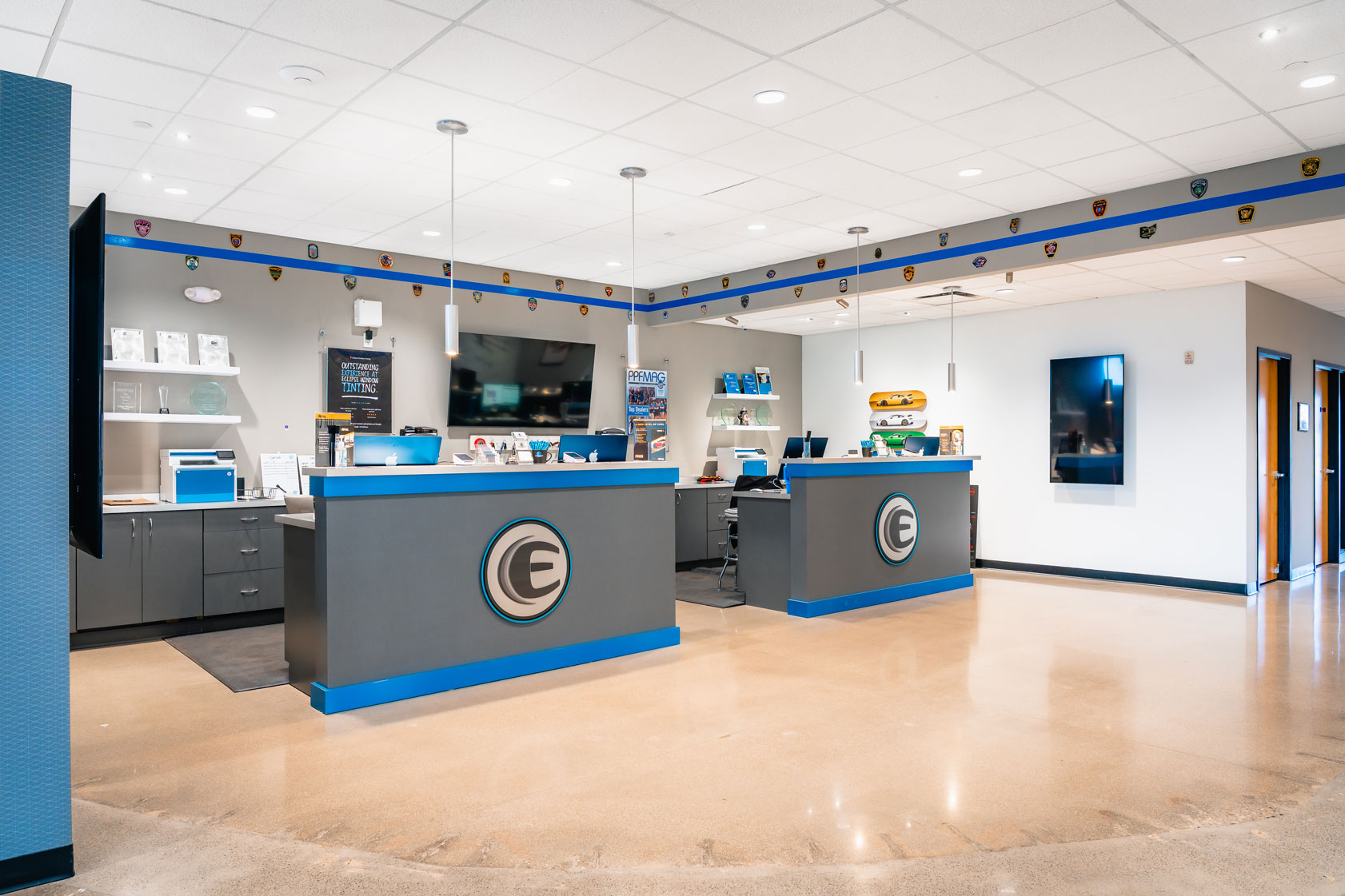 Car tint applied to a sports in Cincinnati, Ohio.