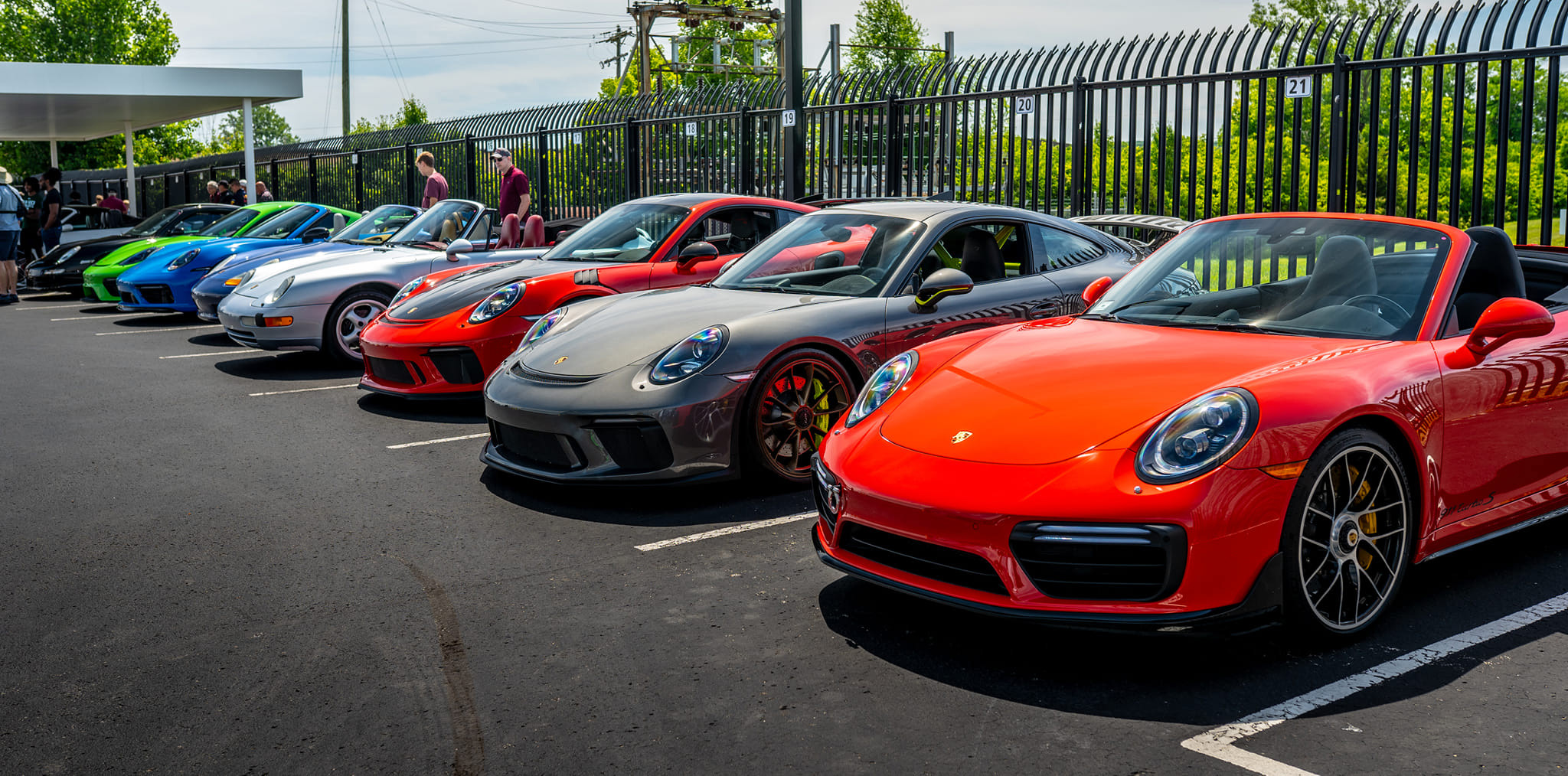 Porsche with xpel car tint and paint protection film installed