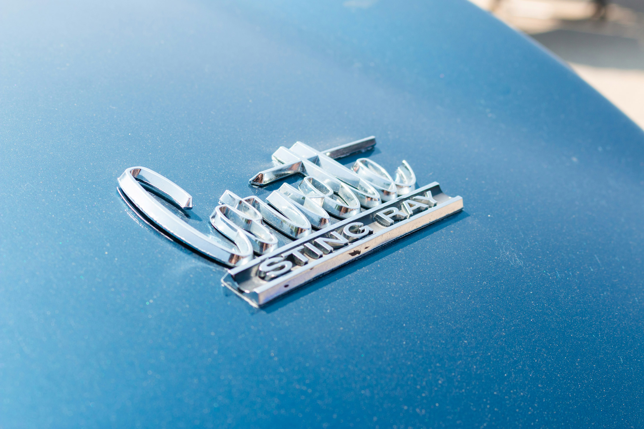 Vehicle with tinted windows.