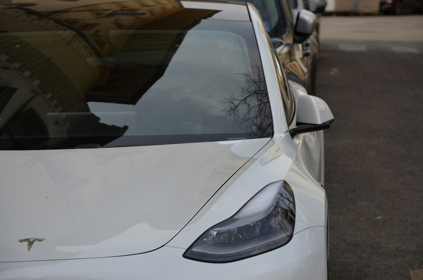 Vehicle with tinted windows